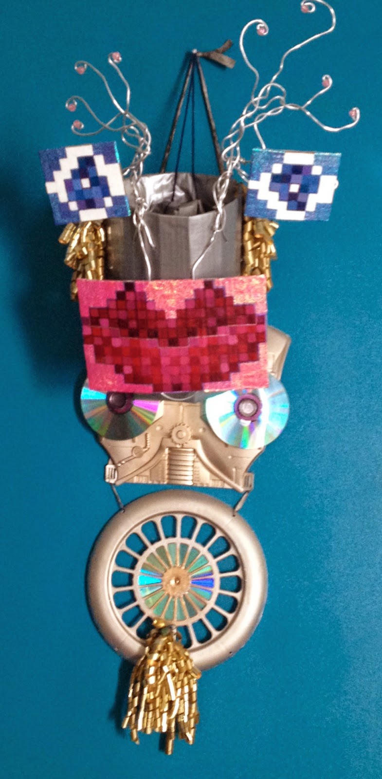 Andrea Ivy Waterstone Art Gallery: Naked Robot Wearable Art