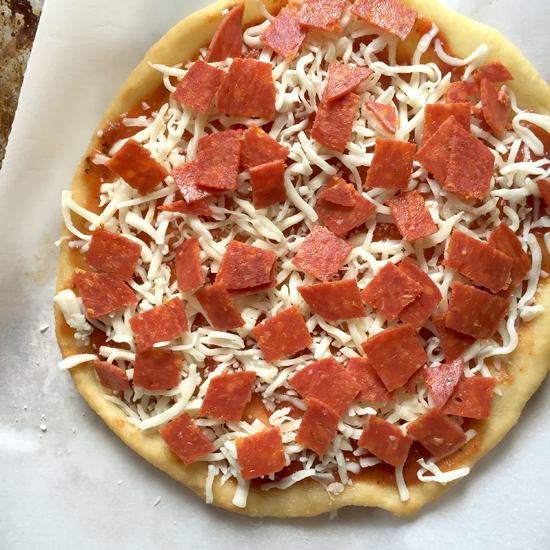 Food Pusher Fried Pizza Crust