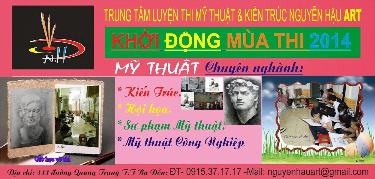 Lớp vẽ Nguyễn Hậu