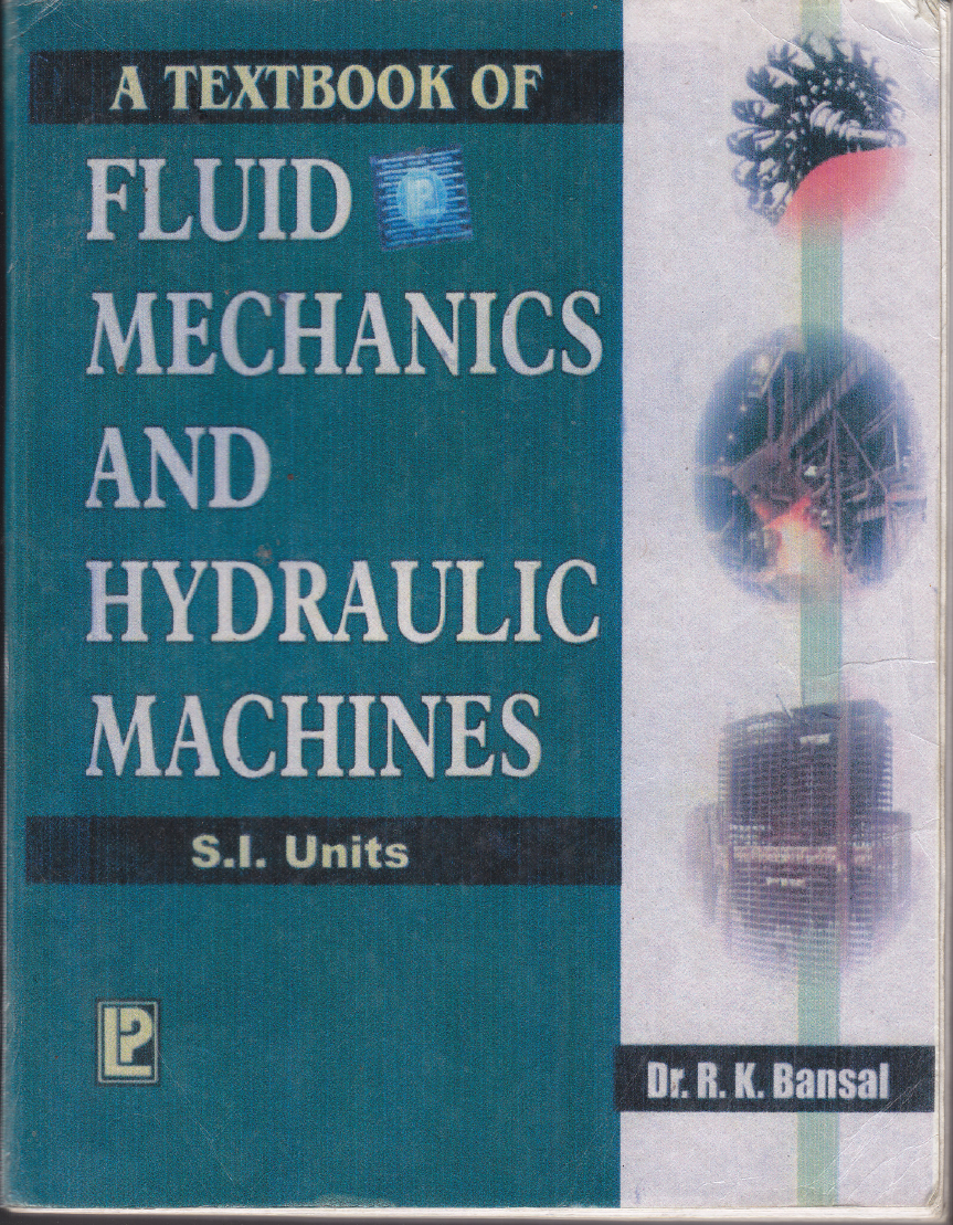 EBooks A TextBook of Fluid Mechanics and Hydraulic Machines Dr. R. K