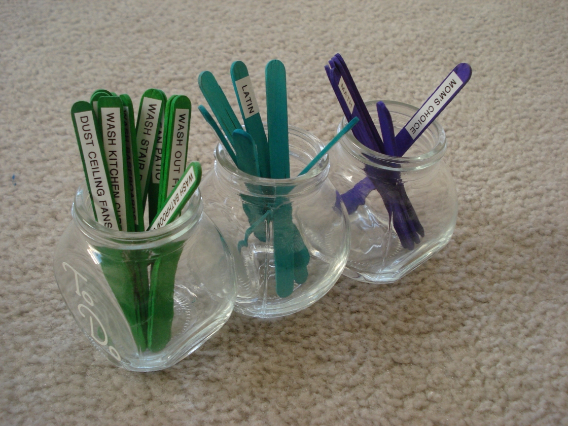 Rainy Tuesday Mornings Job Jars Redo