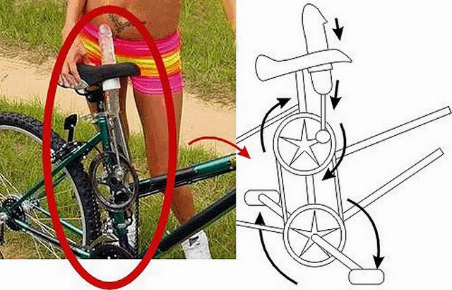 Girl Riding Bike Sex Toy
