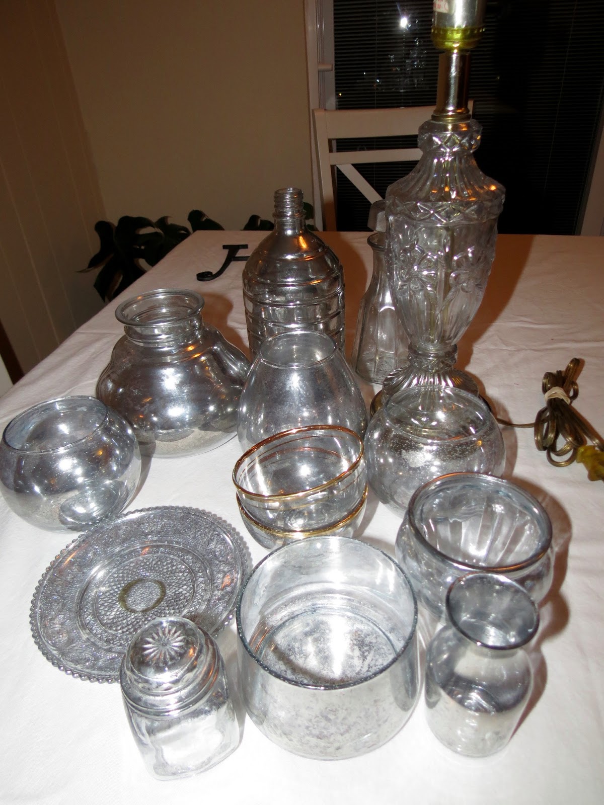 Let's Just Build a House! DIY Mercury Glass