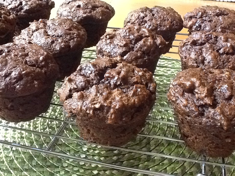 PinkVegan Molasses Peanut Butter Raisin Bran Muffins Wheat Flour