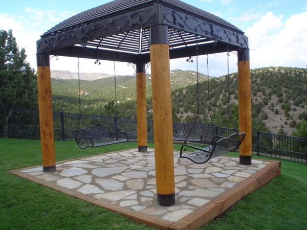 patio designs on a slope patio designs minnesota