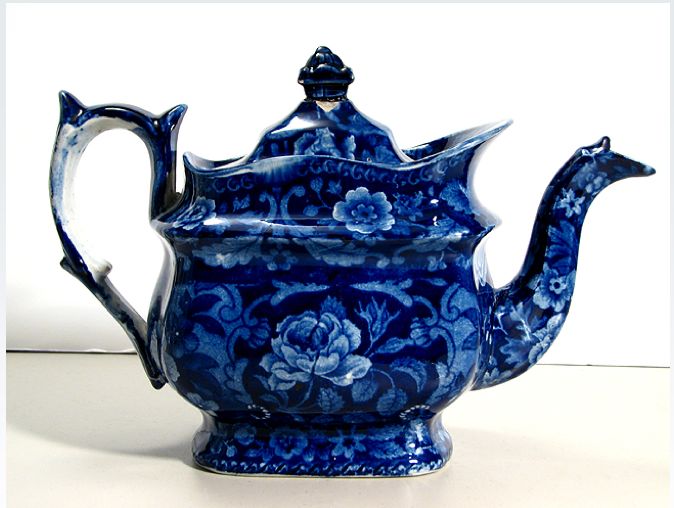 Dishy News A Transferware Blog TRANSFERWARE TEAPOTS