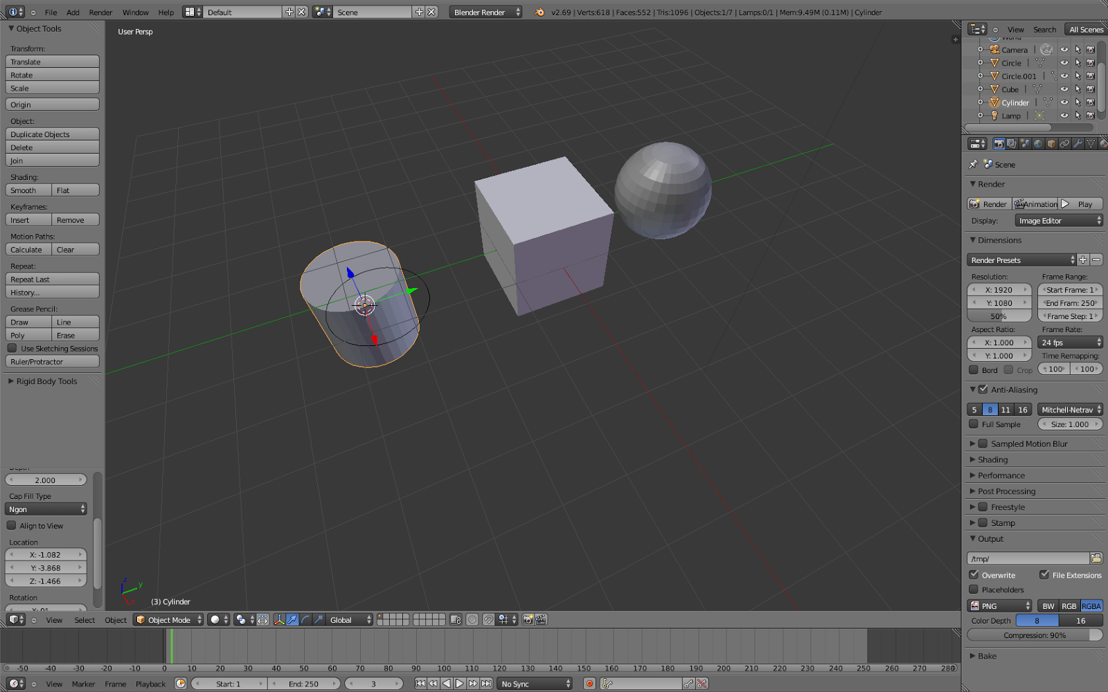 Steve Hickey Games Blender Learning how to create a disc