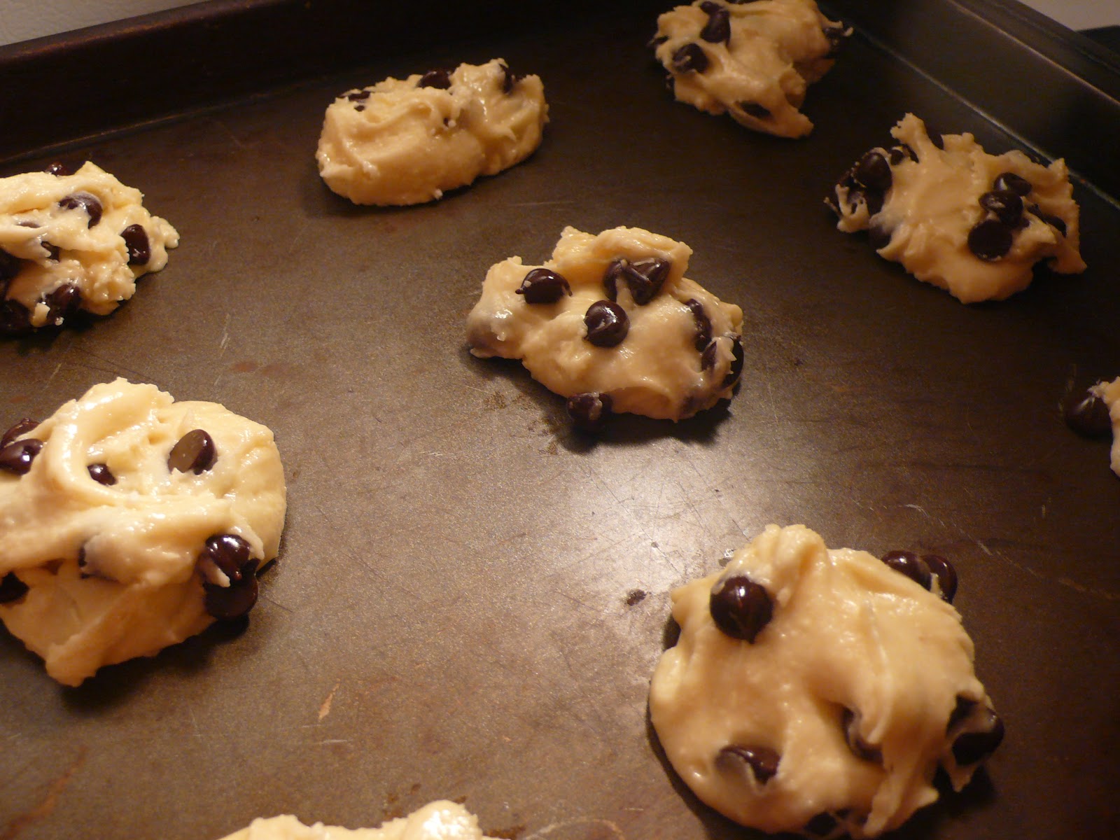 Joyously Domestic Cake Mix Chocolate Chip Cookies