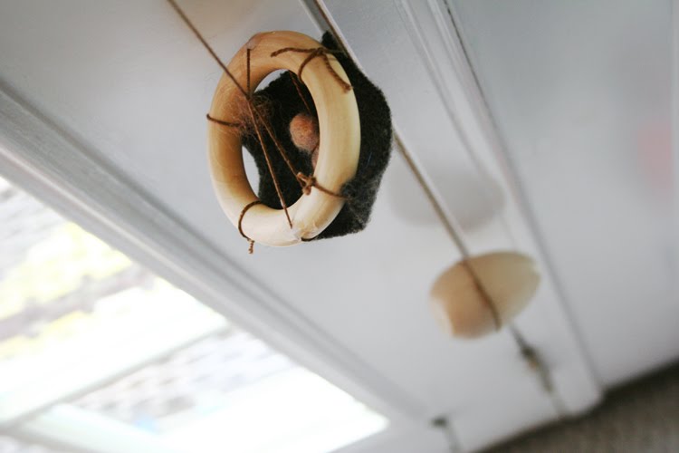 You know how we're an art family... weekend crafting