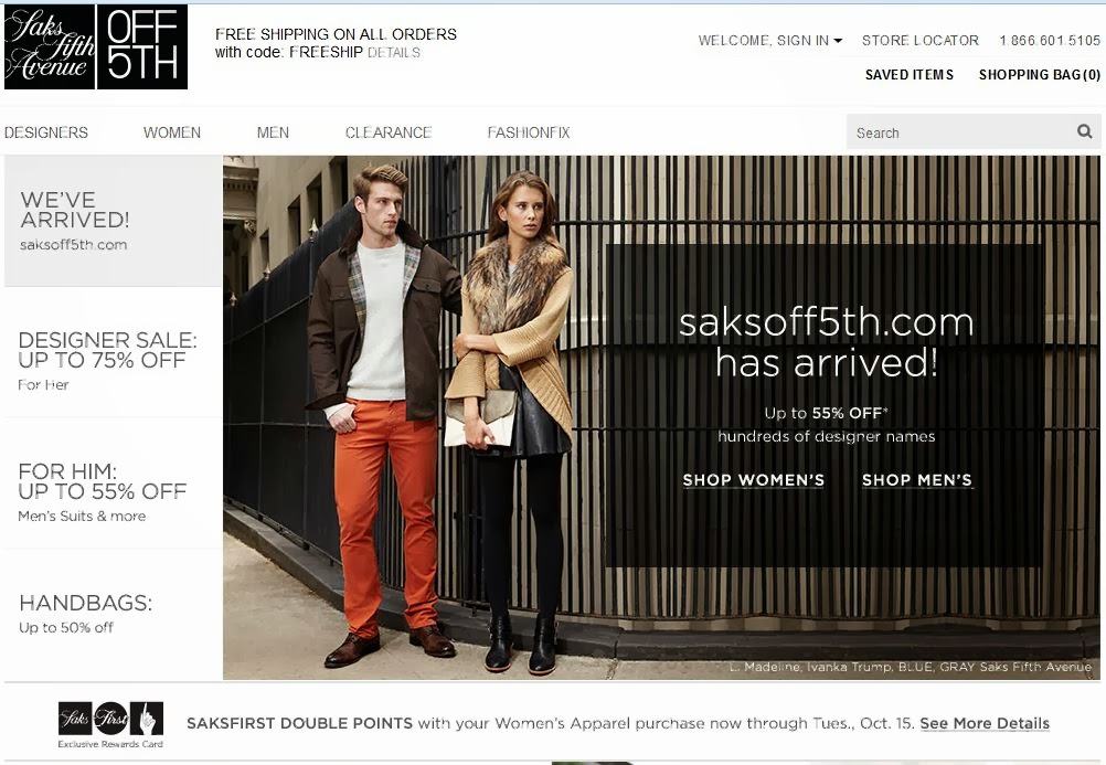 Toronto Shopkeeper News Saks Fifth Avenue Lanches Saks OFF 5TH site