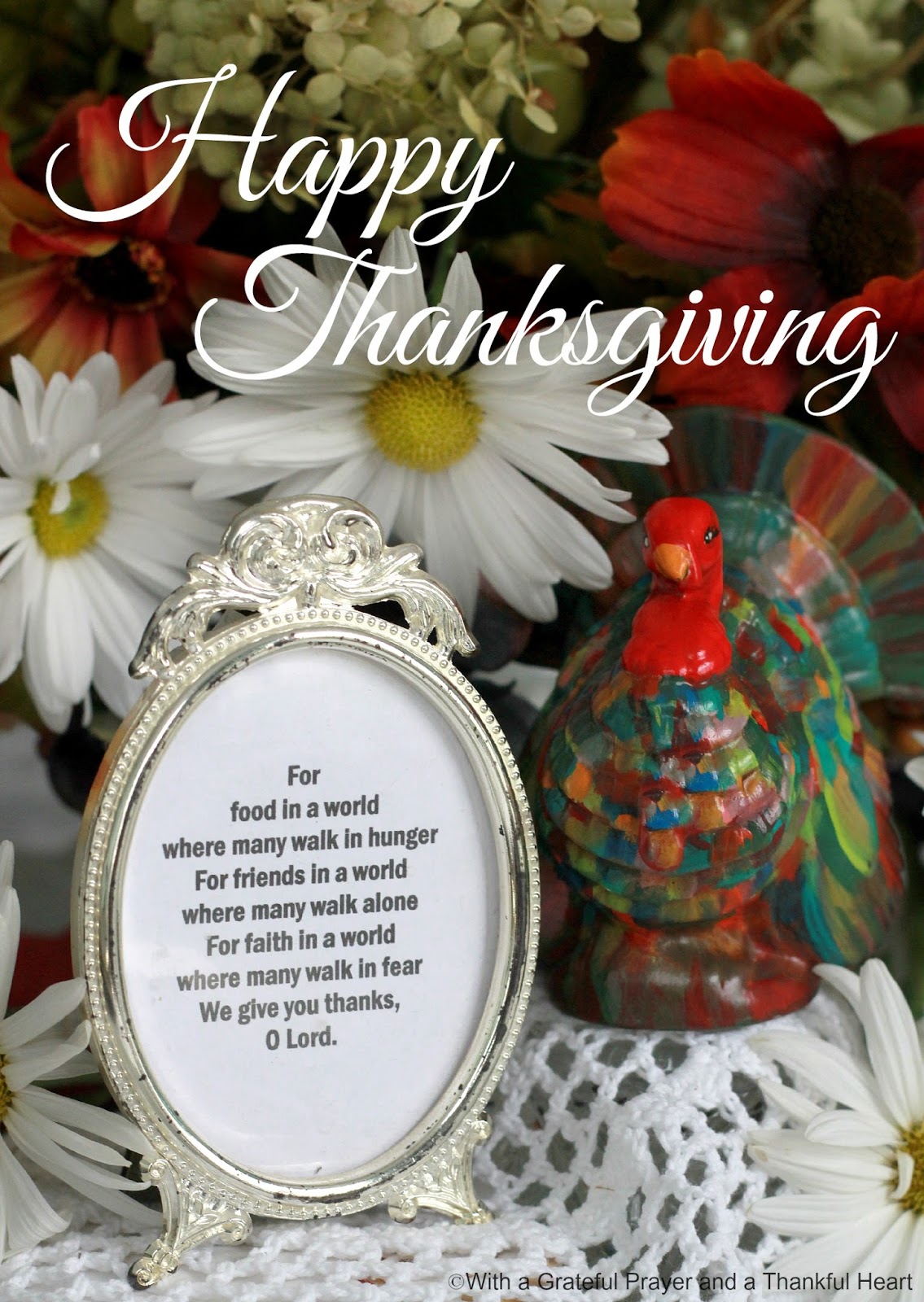 Thanksgiving wood wall sign