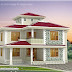 4 BHK Kerala style home design