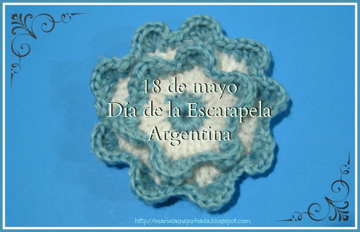 Inspirada por mis amores: ESCARAPELA ARGENTINA