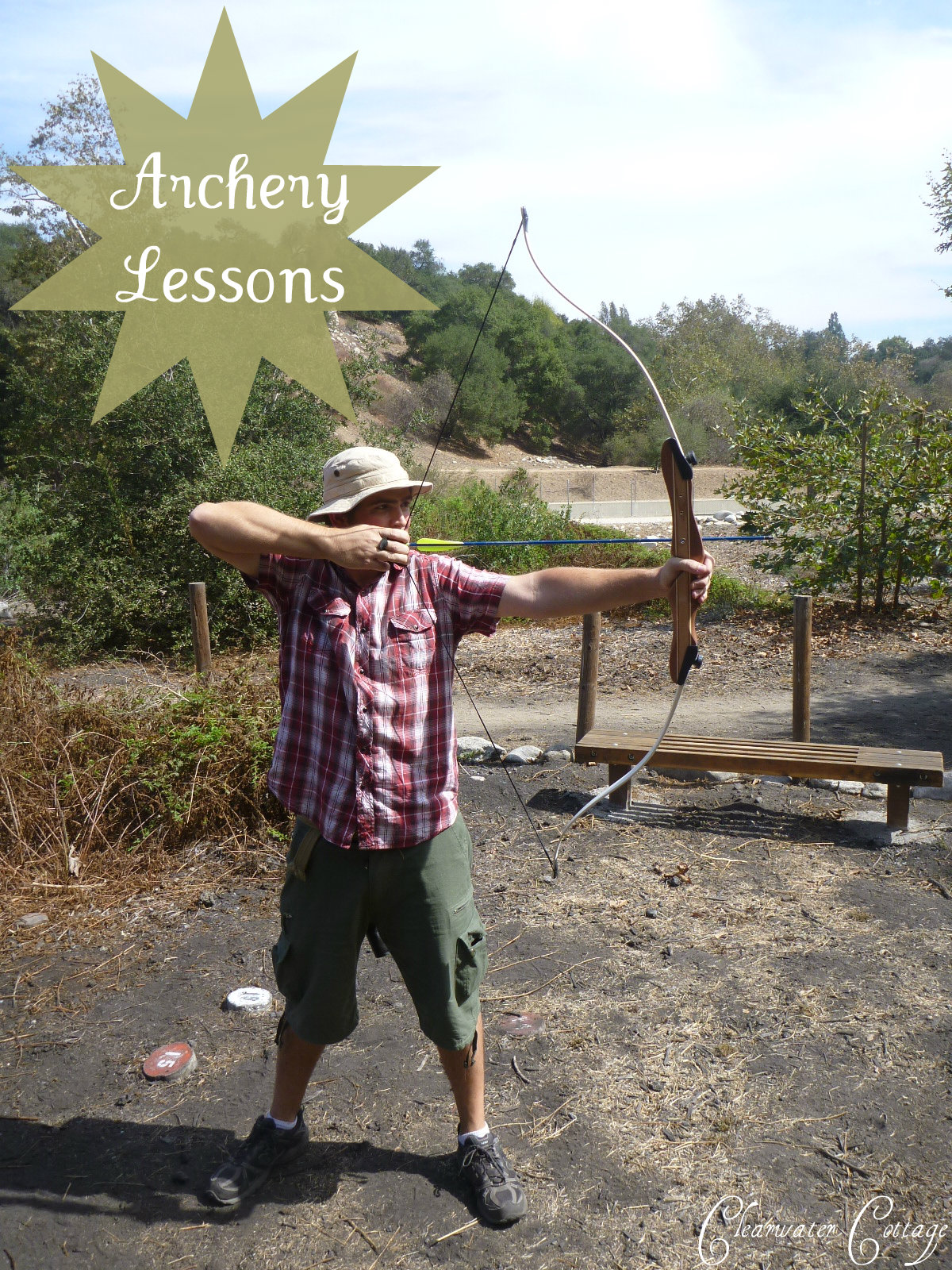 Clearwater Cottage Archery Lessons with Ben