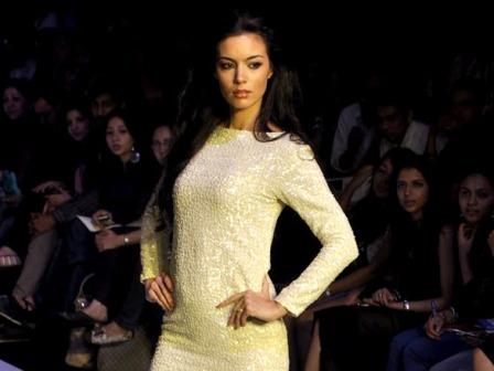 Mia Uyeda - Mia Uyeda at Payal Kapooor's show at LFW 2012