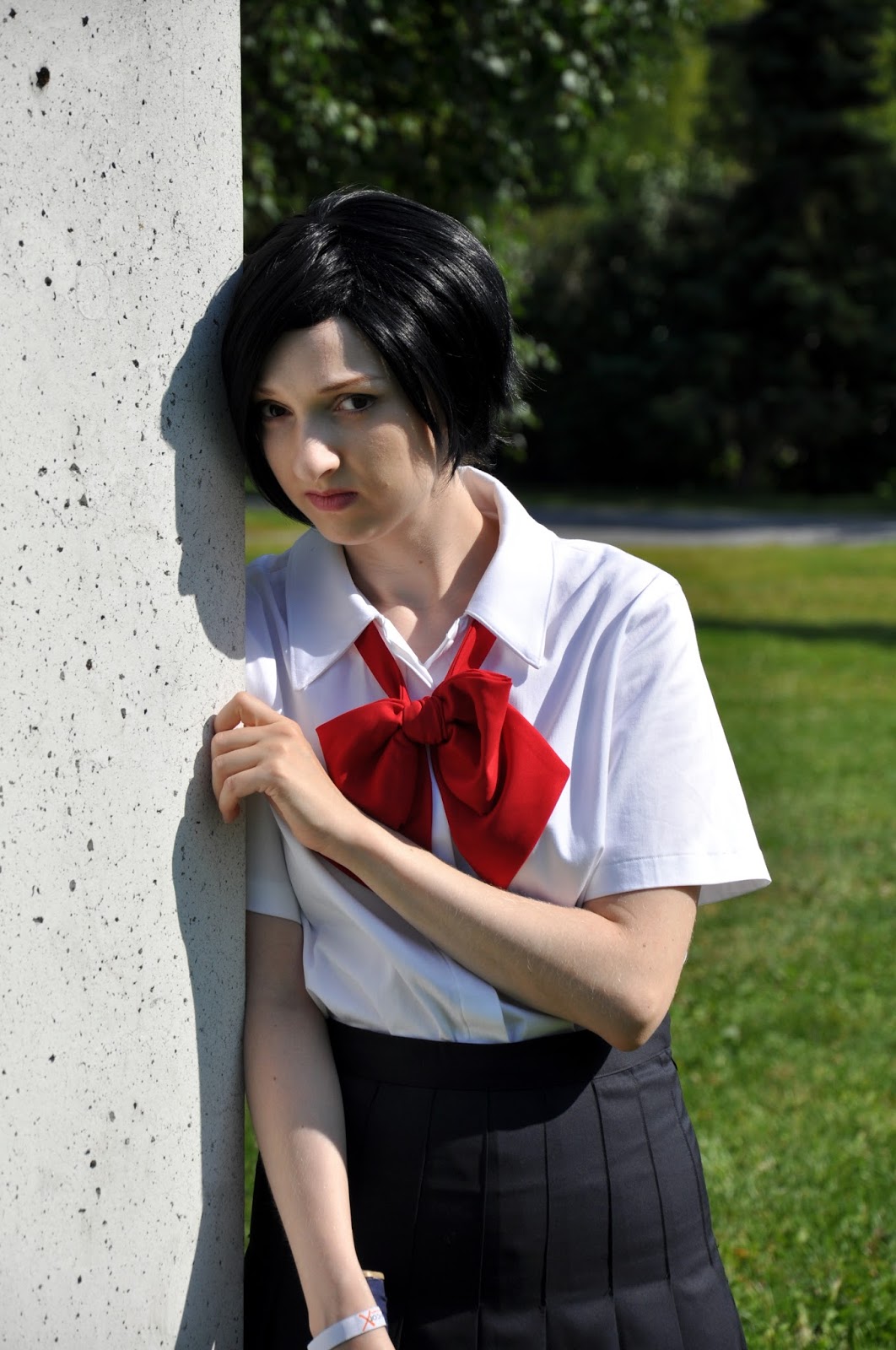 Casualty Cosplay: Saya Otonashi from Blood+ at Animecon