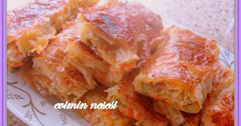 EVIMIN NESESI BAKLAVA YUFKASINDAN PIRASALI BÖREK