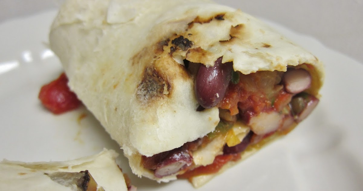 The Vegan Chronicle Curried Kidney Bean Burritos