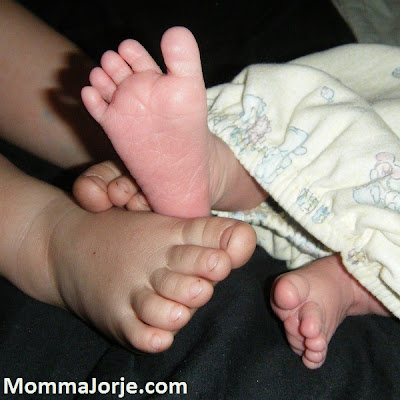 Sasha & Spencer's Feet