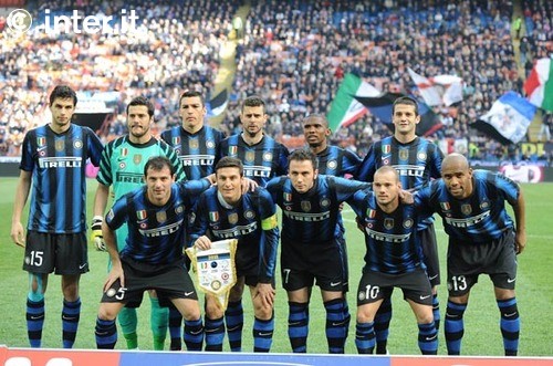 Inter Name 2010-11 UEFA Champions League Squad