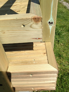 wood deck construction plans