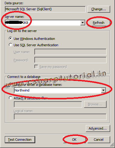 Gridview - Select Database Gridview - Select Database
