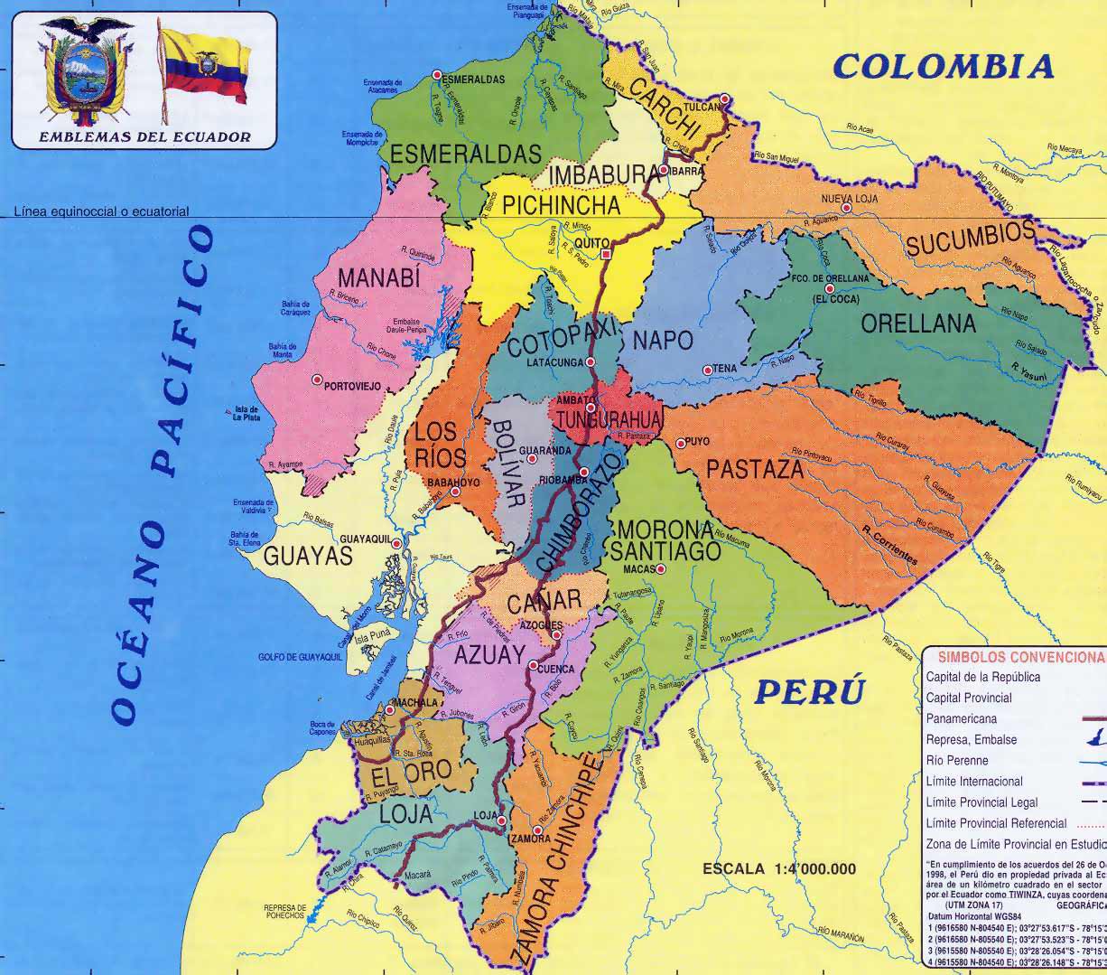 Mapa Mundi: Mapas do Equador