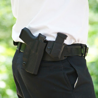 Holster and Mag Carrier Combo Holster, holster that holds mag carrier, mag holster, magazine carrier, owb holster, holster that holds pistol and magazine, holster that holds gun and extra mag