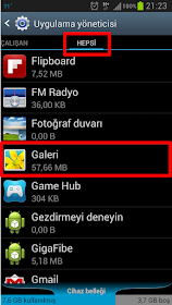 Mükemmelin Blogu - Galaxy S3 Galeri Sorunu - Android Galeri Sorunu