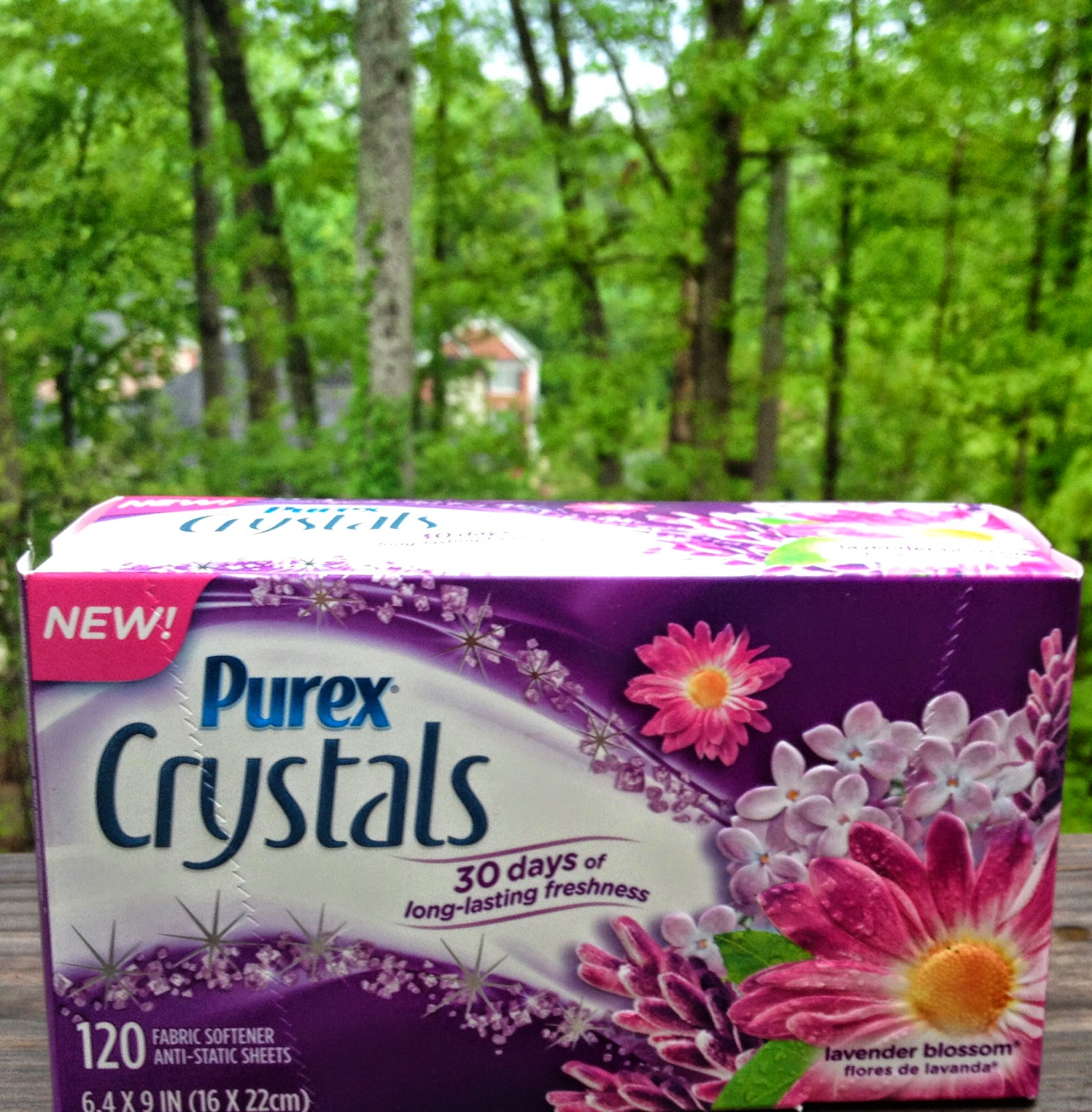 New Purex Crystals AntiStatic Dryer Sheets REVIEW + A Coupon GIVEAWAY