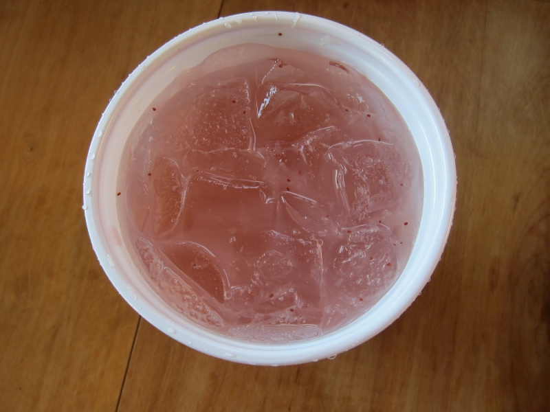 Review Wendy's Strawberry Lemonade Brand Eating