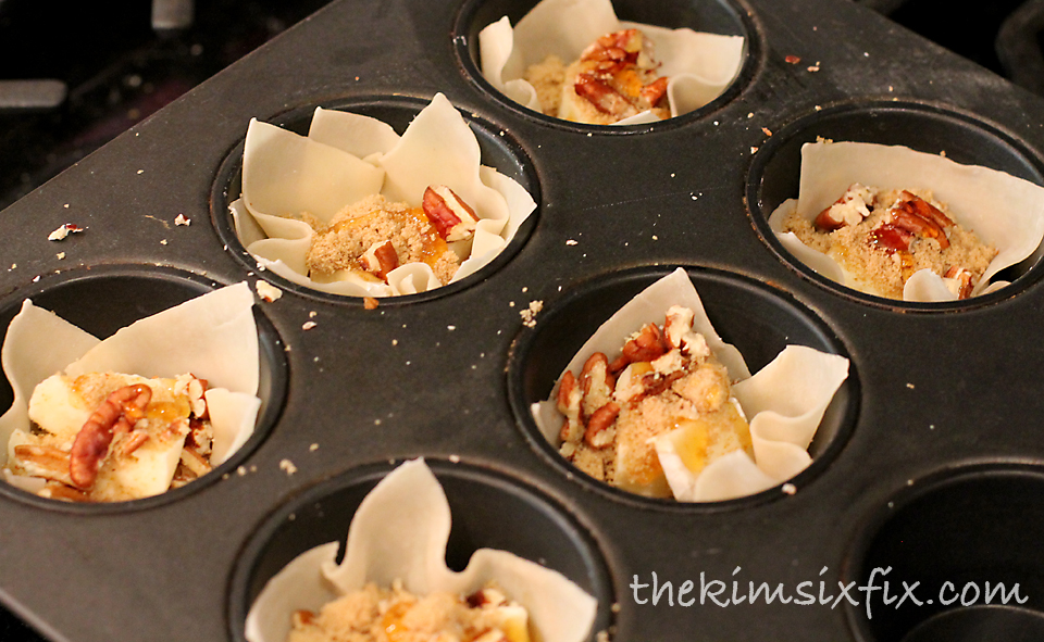 Baked Brie with Pecans, Brown Sugar and Honey The Kim Six Fix