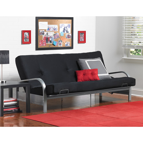 IKEA Mainstays Metal Arm Futon with Mattress