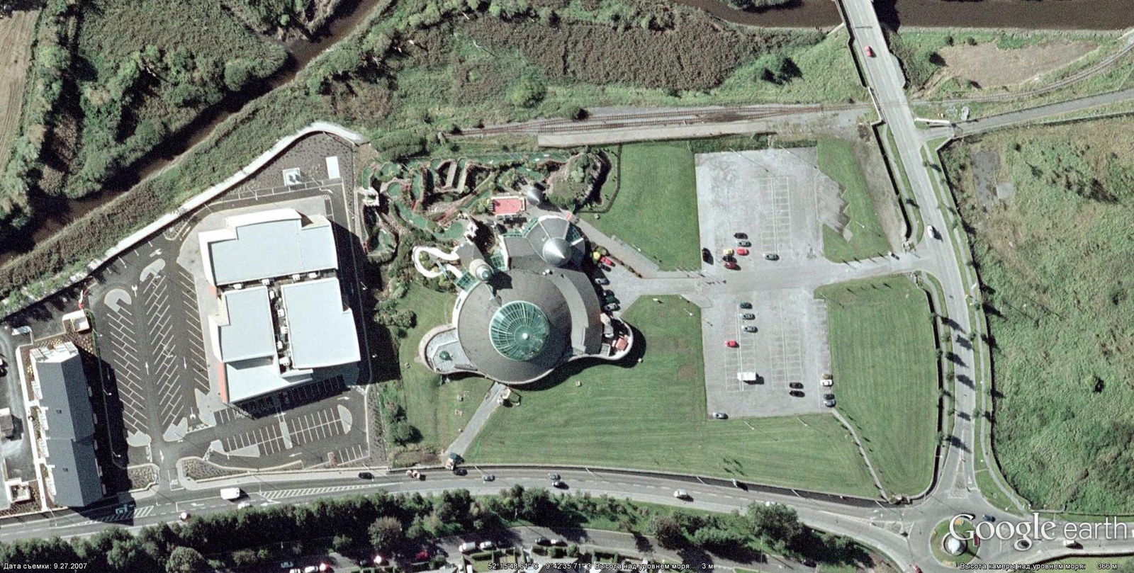 Stop frames of the Aqua Dome, Tralee, Co Kerry, Ireland...