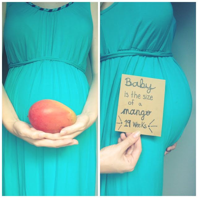 our urban cottage My 19 week mango baby