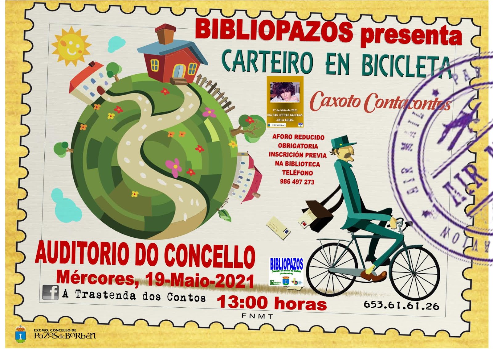 CARTEIRO EN BICICLETA