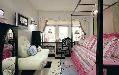 paris themed bedroom