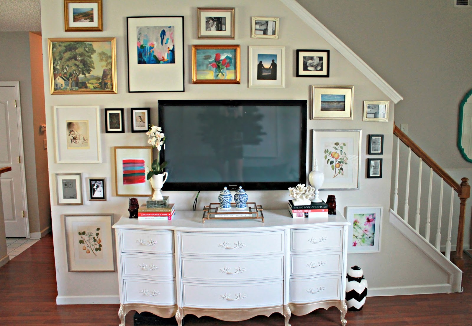 DIY TV Gallery Wall Young House Love Forums