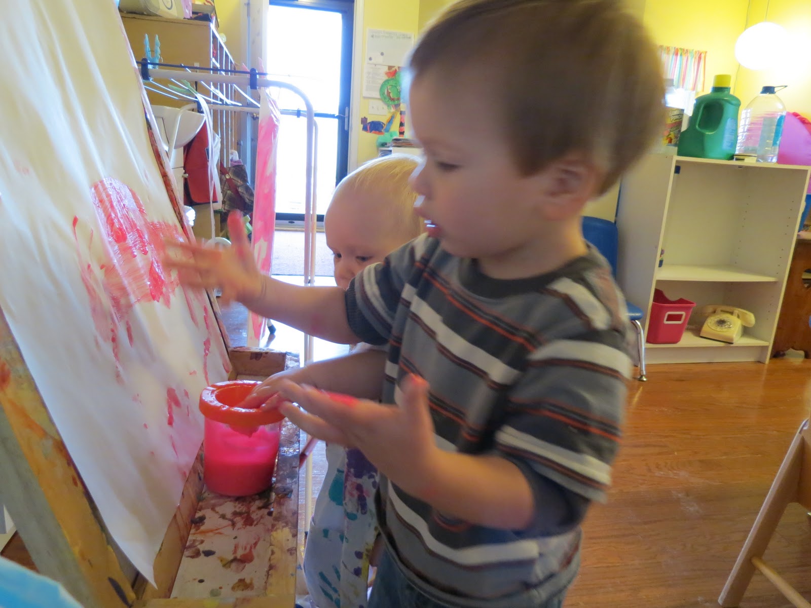 Kozy Kids Family Childcare Paint, Glue and Cotton Balls