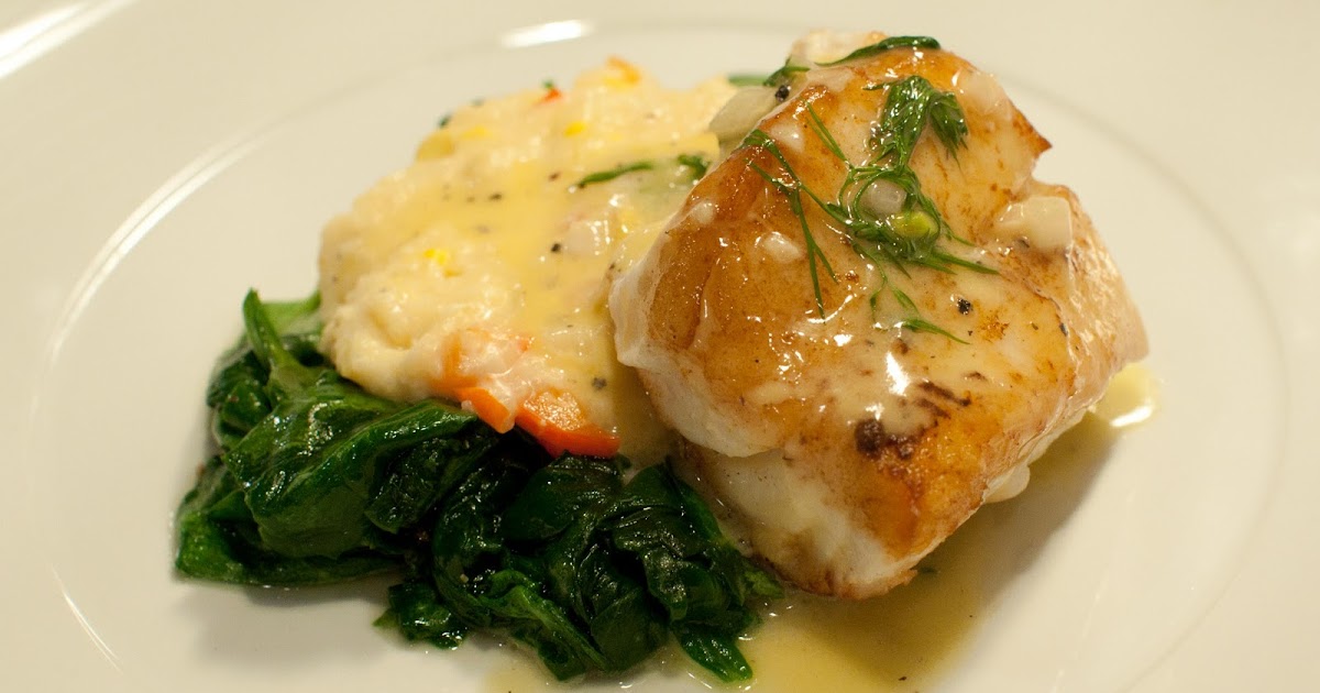 My Family Table Sous vide grouper with a lemon & dill beurre blanc