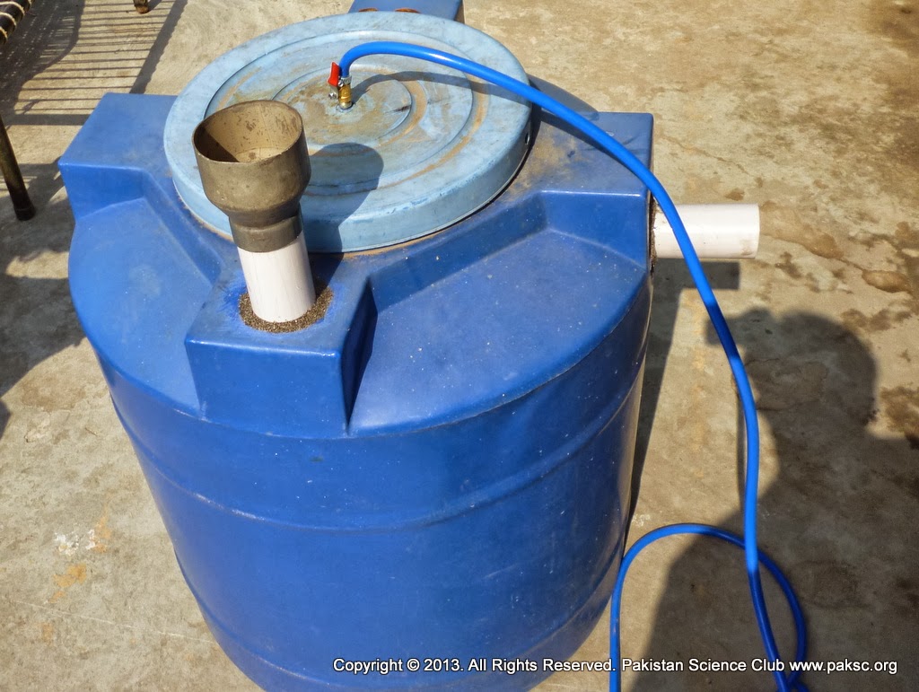 Homemade Medium size Biogas Plant for Kitchen waste ...