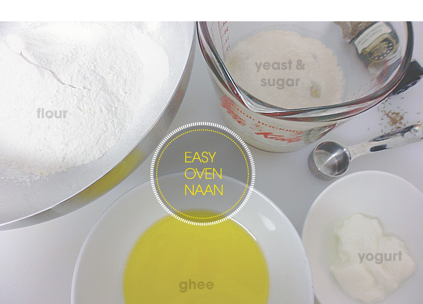 The Tomato Snob Easy Oven Naan after a 2 hour dough nap