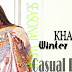 Firdous Khaddar Winter Vol-2 2014-2015 | Beautiful Prints With Embroidery Casual Dresses