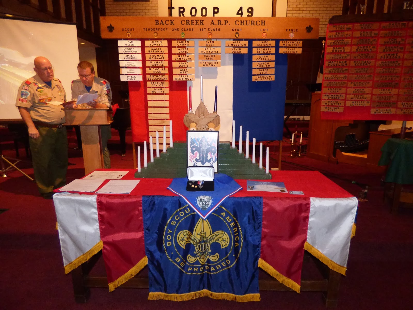 Rolling Ledfords Eagle Scout Court Of Honor For Our Grandson Jackson