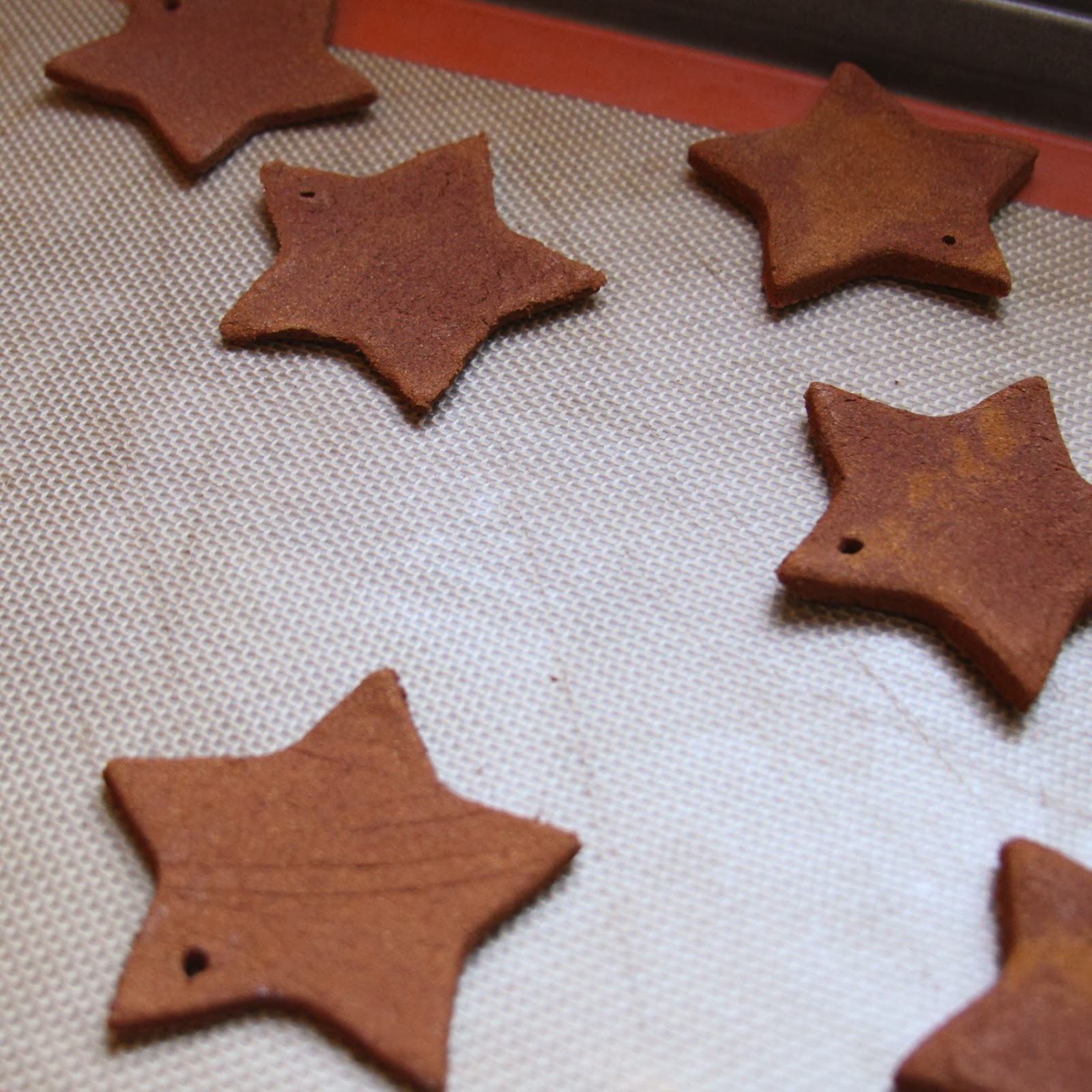 Open Door DIY Baked Cinnamon Ornaments