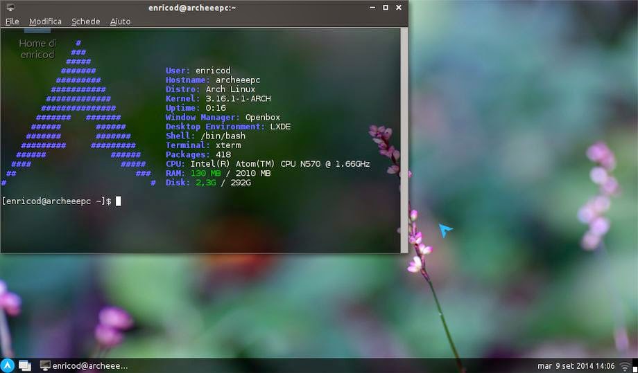 Lxde In Arch Linux Some Small Tips Post Installation The Ubuntu