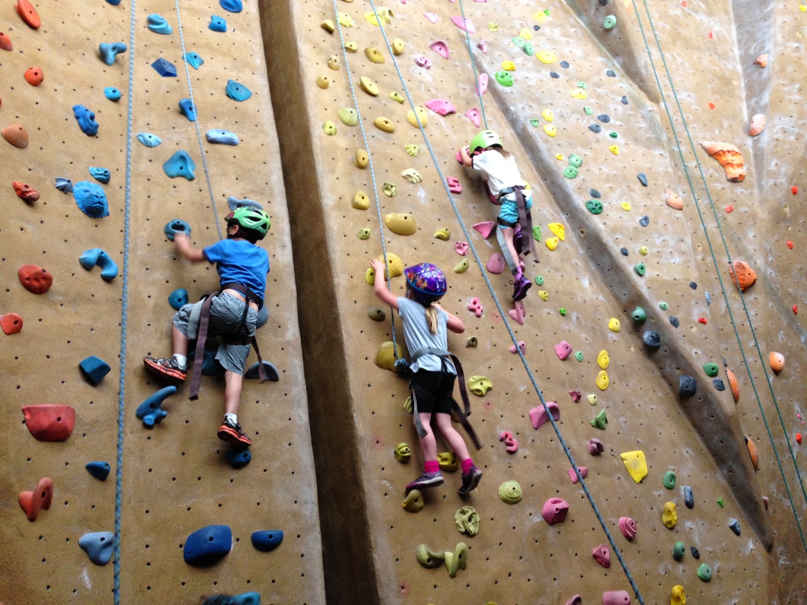 ihickson Second rock climbing class
