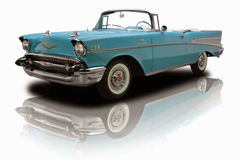 1950 to 1959 Classic Chevrolet Cars and Trucks: 1957 Chevrolet Belair