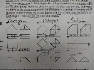 Mrs. T's First Grade Class: Folding Shapes