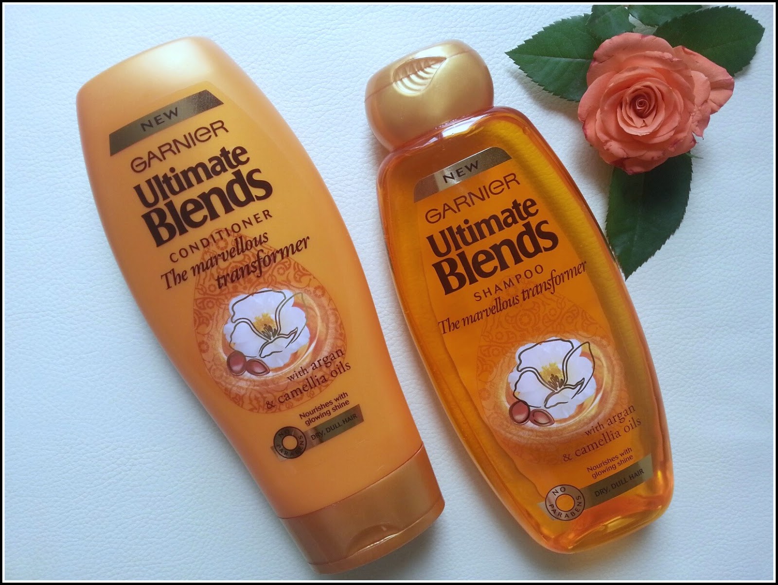 Garnier Ultimate Blends 'The Marvellous Transformer' shampoo and